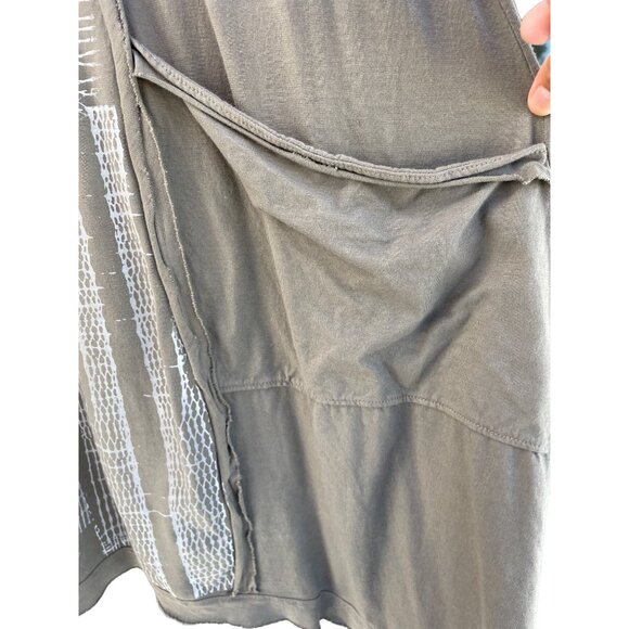 Blue Fish Women's XL XXL 3XL 2313 Everyday Tunic Nest Lagenlook Gray dress - Picture 12 of 16